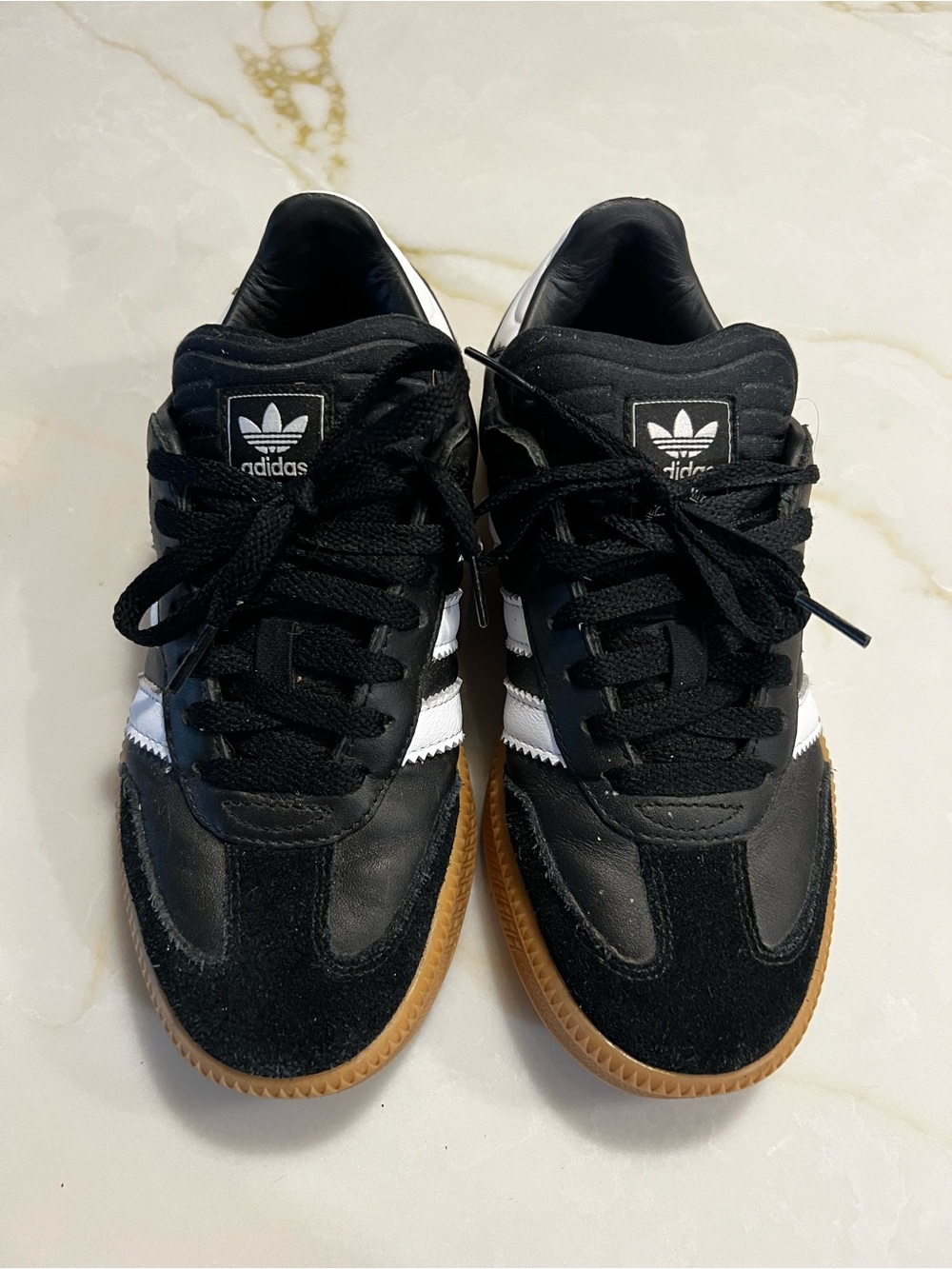 adidas XLG Samba Unisex Sneakers with Gum Sole Men’s Size 5
